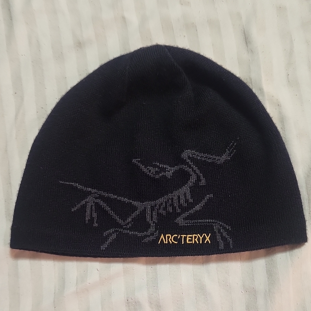 Arc'teryx Bird Head Toque Black And Gold